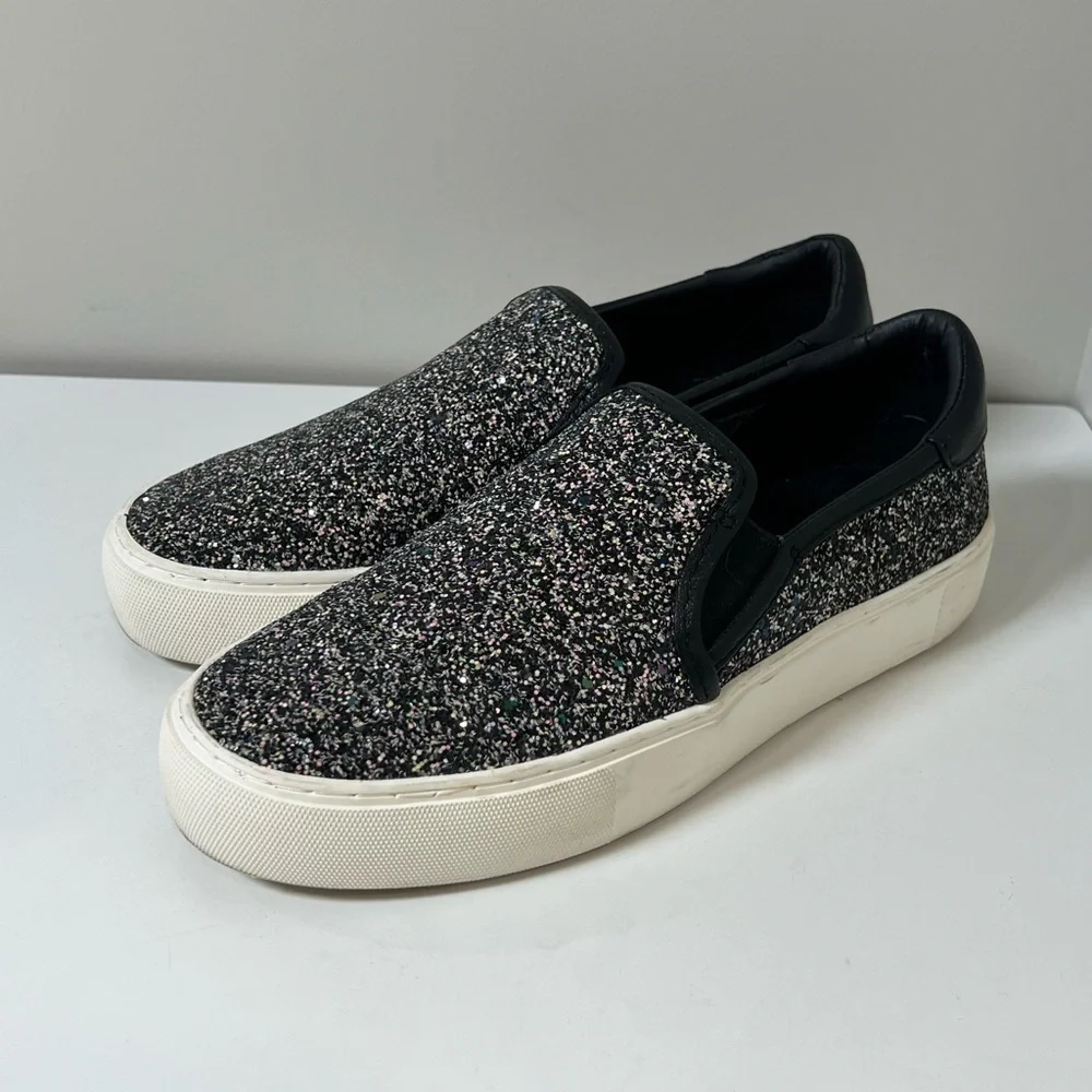 UGG Black Multi-Glitter Slip-On Shoes - Picture 7 of 15